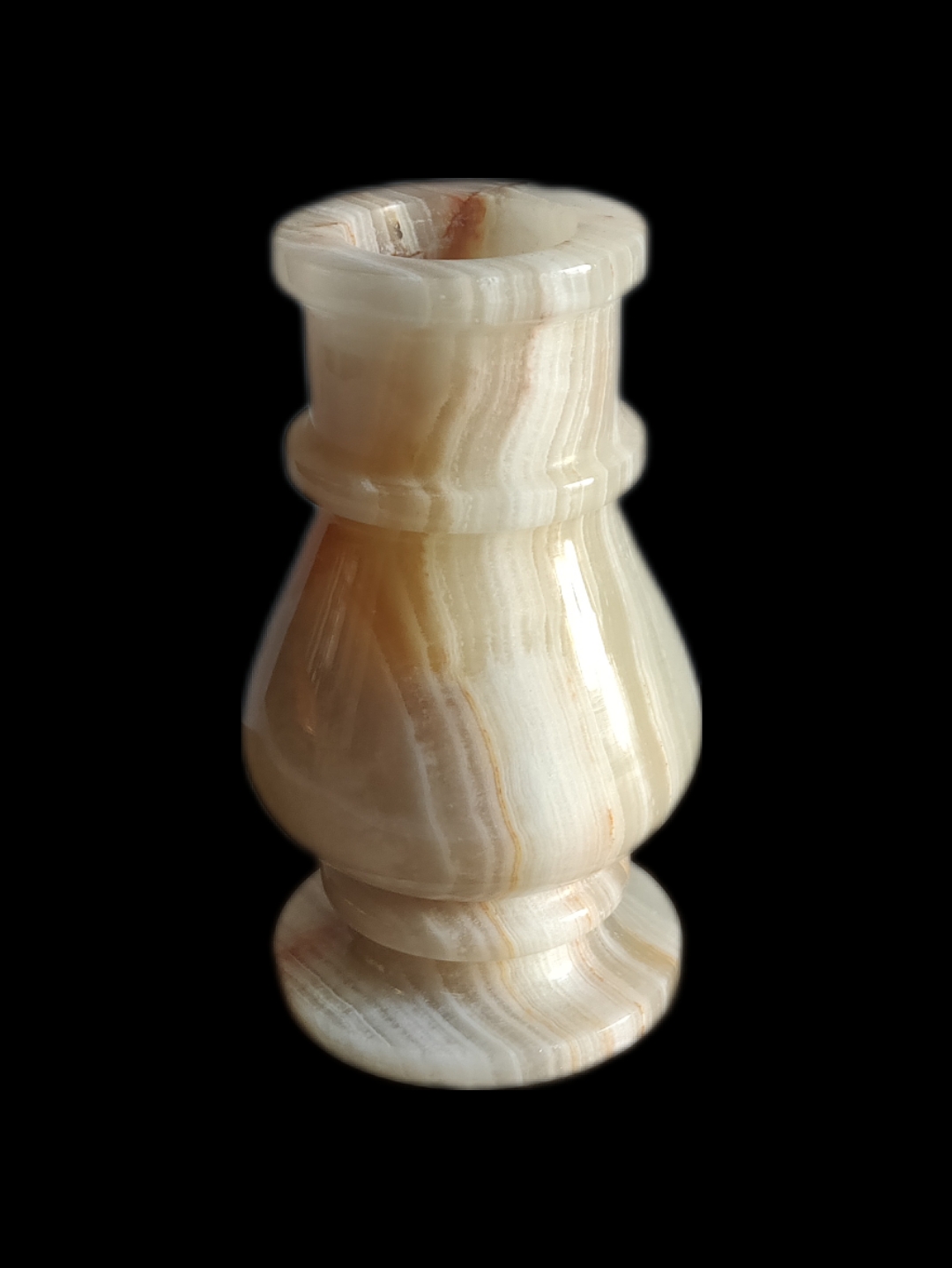 CH02 3"x5" ONYX CANDLE HOLD